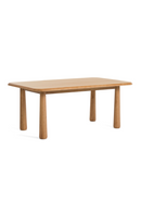 Natural Acacia Dining Table | OROA Modern Rhea | Oroatrade.com