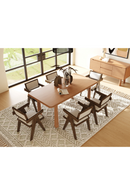 Natural Acacia Dining Table | OROA Modern Rhea | Oroatrade.com