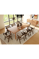 Natural Acacia Dining Table | OROA Modern Rhea | Oroatrade.com