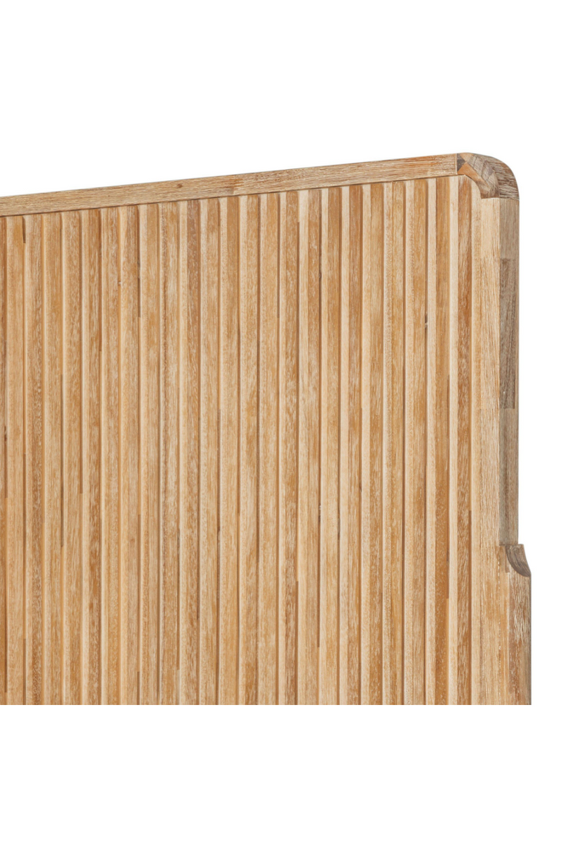 Natural Oak Slatted Bed | OROA Modern Mikala | Oroatrade.com