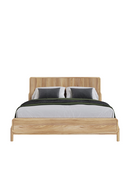 Natural Oak Slatted Bed | OROA Modern Mikala | Oroatrade.com