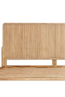 Natural Oak Slatted Bed | OROA Modern Mikala | Oroatrade.com