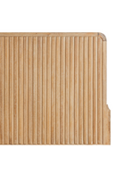 Natural Oak Slatted Bed | OROA Modern Mikala | Oroatrade.com