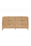Natural Oak 6-Drawer Dresser | OROA Modern Mikala | Oroatrade.com