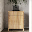 Natural Oak 4-Drawer Chest | OROA Modern Mikala | Oroatrade.com