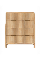 Natural Oak 4-Drawer Chest | OROA Modern Mikala | Oroatrade.com