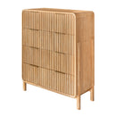 Natural Oak 4-Drawer Chest | OROA Modern Mikala | Oroatrade.com