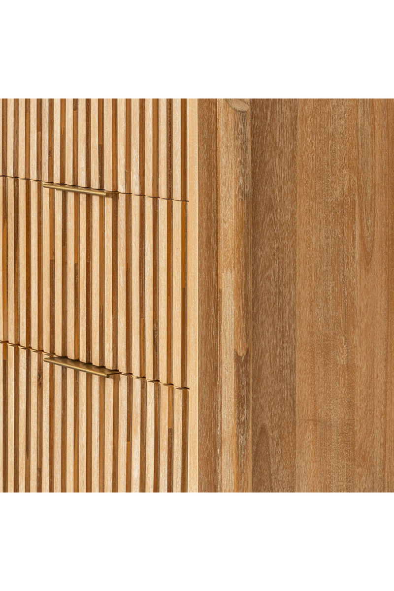 Natural Oak 4-Drawer Chest | OROA Modern Mikala | Oroatrade.com