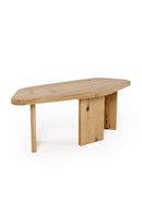 Natural Wood Coffee Table Set (2) | OROA Modern Jack | Oroatrade.com