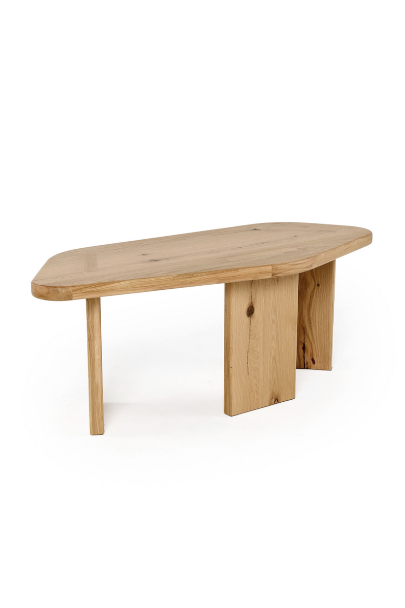 Natural Wood Coffee Table Set (2) | OROA Modern Jack | Oroatrade.com