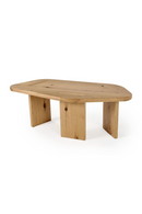 Natural Wood Coffee Table Set (2) | OROA Modern Jack | Oroatrade.com