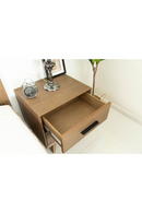2-Drawer Acacia Wood Nightstand | OROA Modern Claire | Oroatrade.com