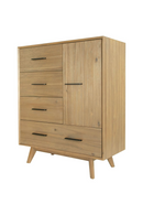 Blonde Acacia Chest | OROA Modern Claire | Oroatrade.com