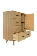 Blonde Acacia Chest | OROA Modern Claire | Oroatrade.com
