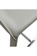 Saddle Leather Counter Stool | OROA Modern Halo | Oroatrade.com