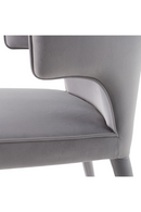 Velvet Contoured-Back Dining Chair | OROA Modern Lucero | Oroatrade.com