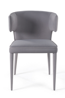 Velvet Contoured-Back Dining Chair | OROA Modern Lucero | Oroatrade.com
