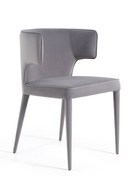 Velvet Contoured-Back Dining Chair | OROA Modern Lucero | Oroatrade.com