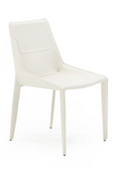Saddle Leather Dining Chairs (2) | OROA Modern Halo | Oroatrade.com