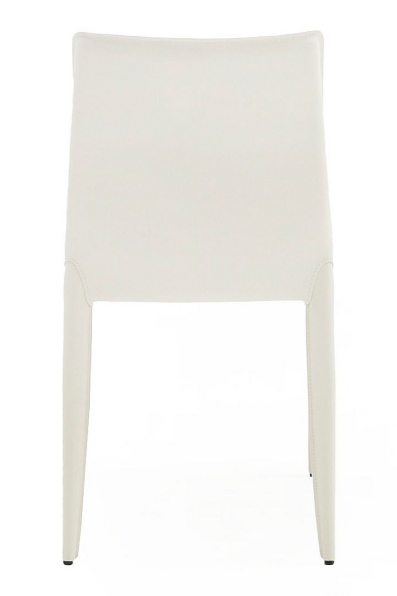 Saddle Leather Dining Chairs (2) | OROA Modern Halo | Oroatrade.com