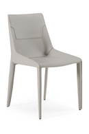 Saddle Leather Dining Chairs (2) | OROA Modern Halo | Oroatrade.com