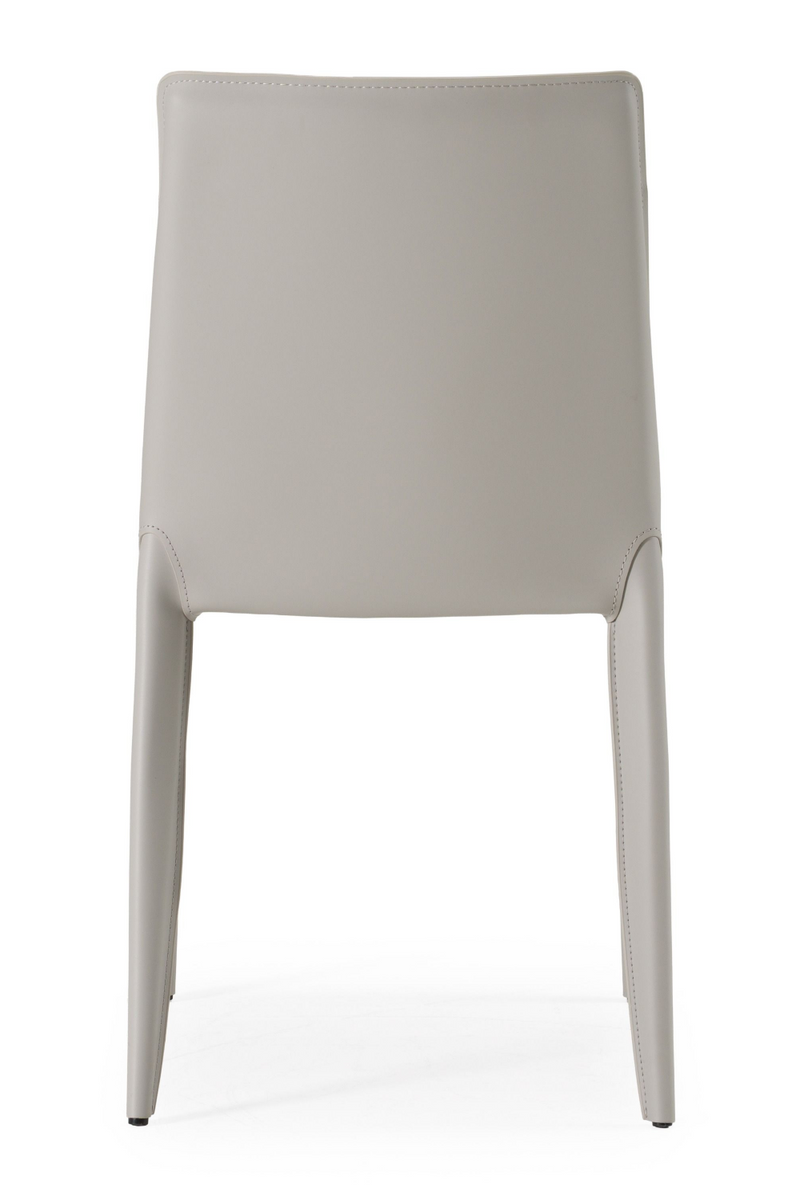 Saddle Leather Dining Chairs (2) | OROA Modern Halo | Oroatrade.com