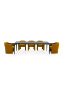 Black Ceramic Extendable Dining Table | OROA Modern Alberta | Oroatrade.com