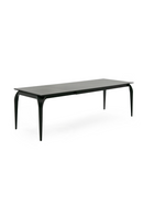 Black Ceramic Extendable Dining Table | OROA Modern Alberta | Oroatrade.com