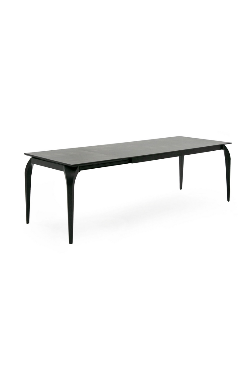 Black Ceramic Extendable Dining Table | OROA Modern Alberta | Oroatrade.com