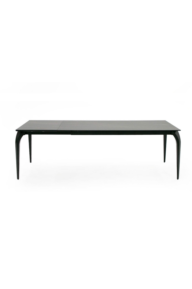 Black Ceramic Extendable Dining Table | OROA Modern Alberta | Oroatrade.com