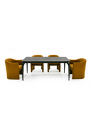 Black Ceramic Extendable Dining Table | OROA Modern Alberta | Oroatrade.com