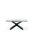 Black Glass Extendable Dining Table | OROA Modern Adler | Oroatrade.com