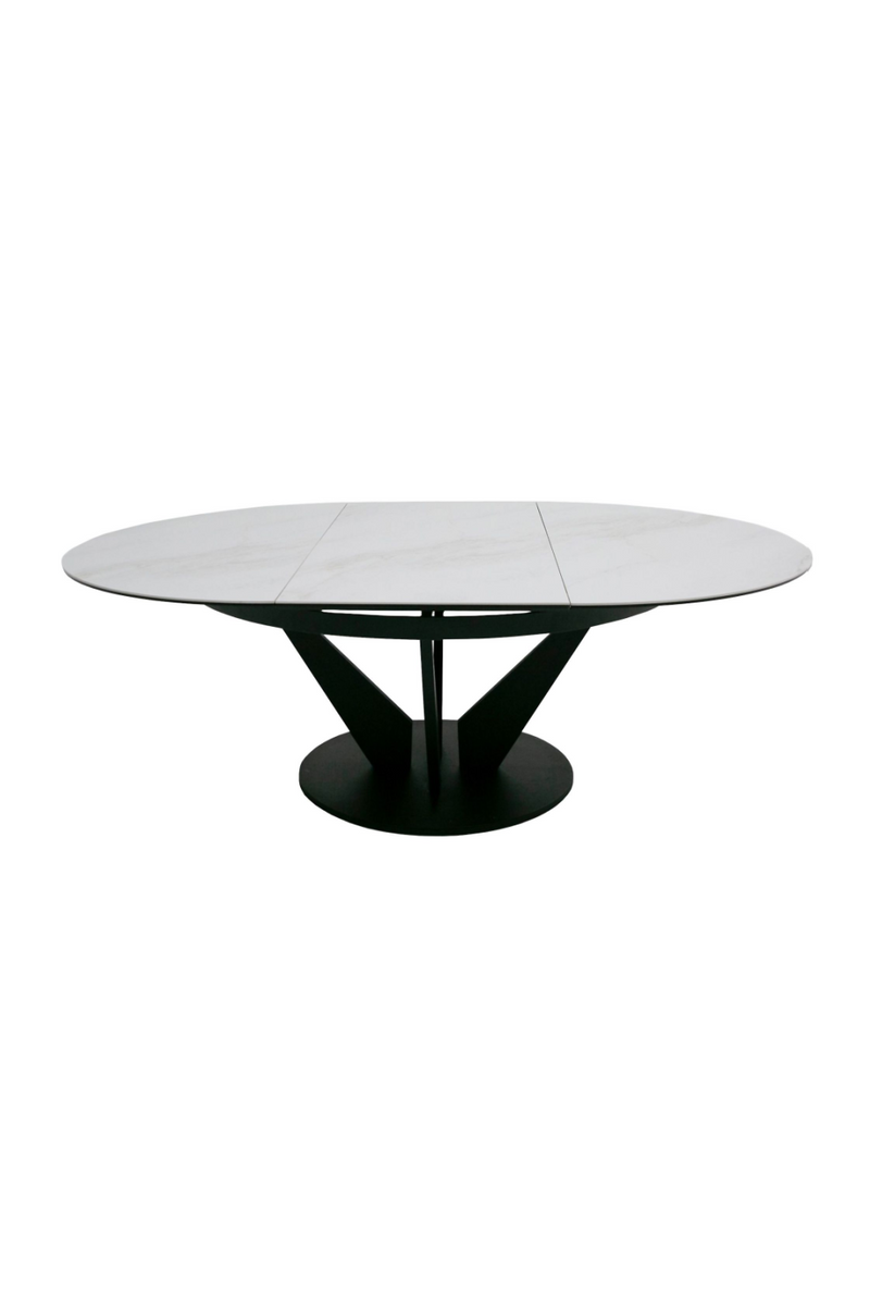 Oval Ceramic Extendable Dining Table | OROA Modern Alberta | Oroatrade.com