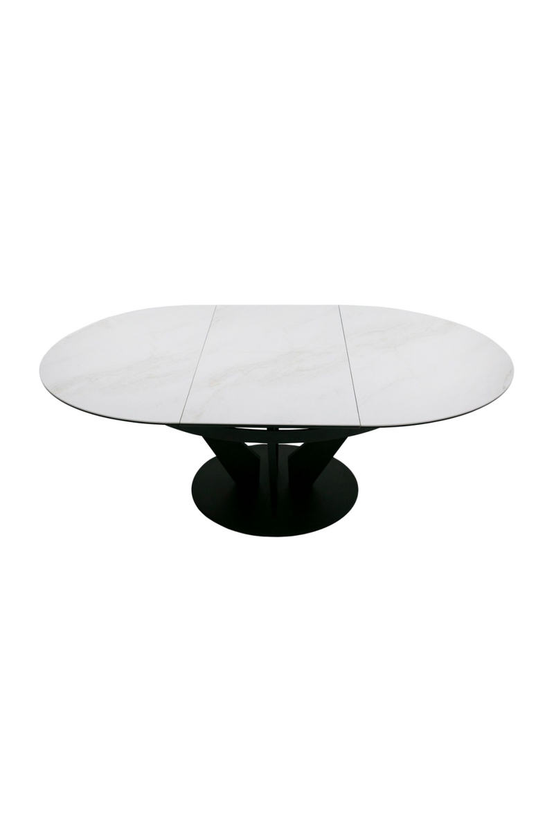 Oval Ceramic Extendable Dining Table | OROA Modern Alberta | Oroatrade.com
