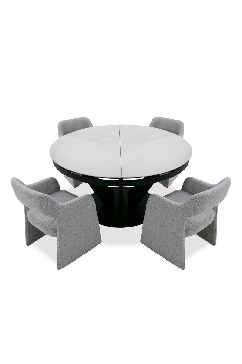 Oval Ceramic Extendable Dining Table | OROA Modern Alberta | Oroatrade.com