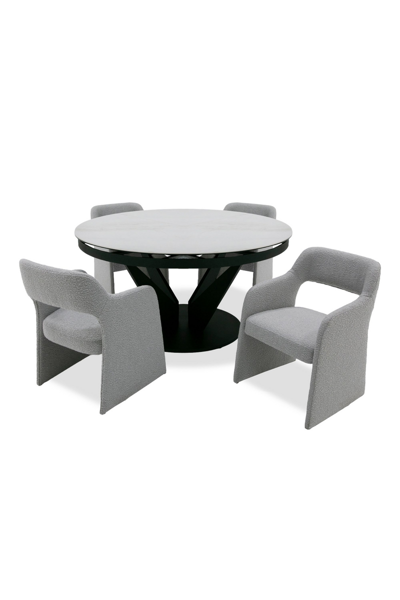 Oval Ceramic Extendable Dining Table | OROA Modern Alberta | Oroatrade.com