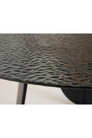 Round Gray Glass Dining Table | OROA Modern Maxine | Oroatrade.com