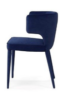 Velvet Contoured-Back Dining Chair | OROA Modern Lucero | Oroatrade.com