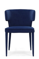 Velvet Contoured-Back Dining Chair | OROA Modern Lucero | Oroatrade.com