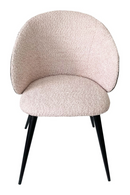 Gray & Pink Dining Chair | OROA Modern Marnie | Oroatrade.com
