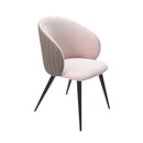 Gray & Pink Dining Chair | OROA Modern Marnie