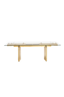 Glass Extendable Dining Table | OROA Modern Nassim | Oroatrade.com