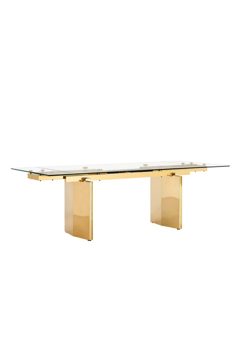 Glass Extendable Dining Table | OROA Modern Nassim | Oroatrade.com