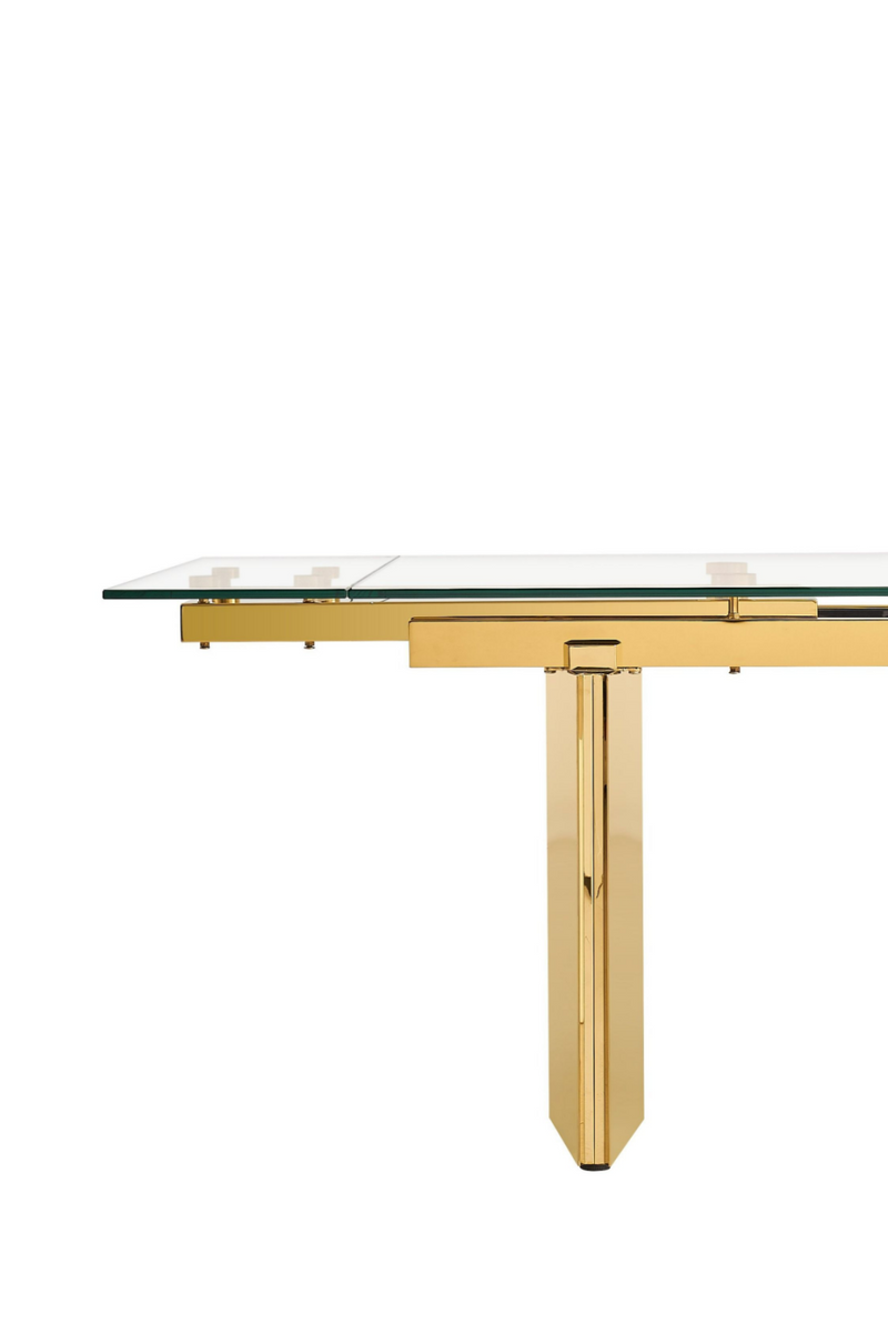 Glass Extendable Dining Table | OROA Modern Nassim | Oroatrade.com