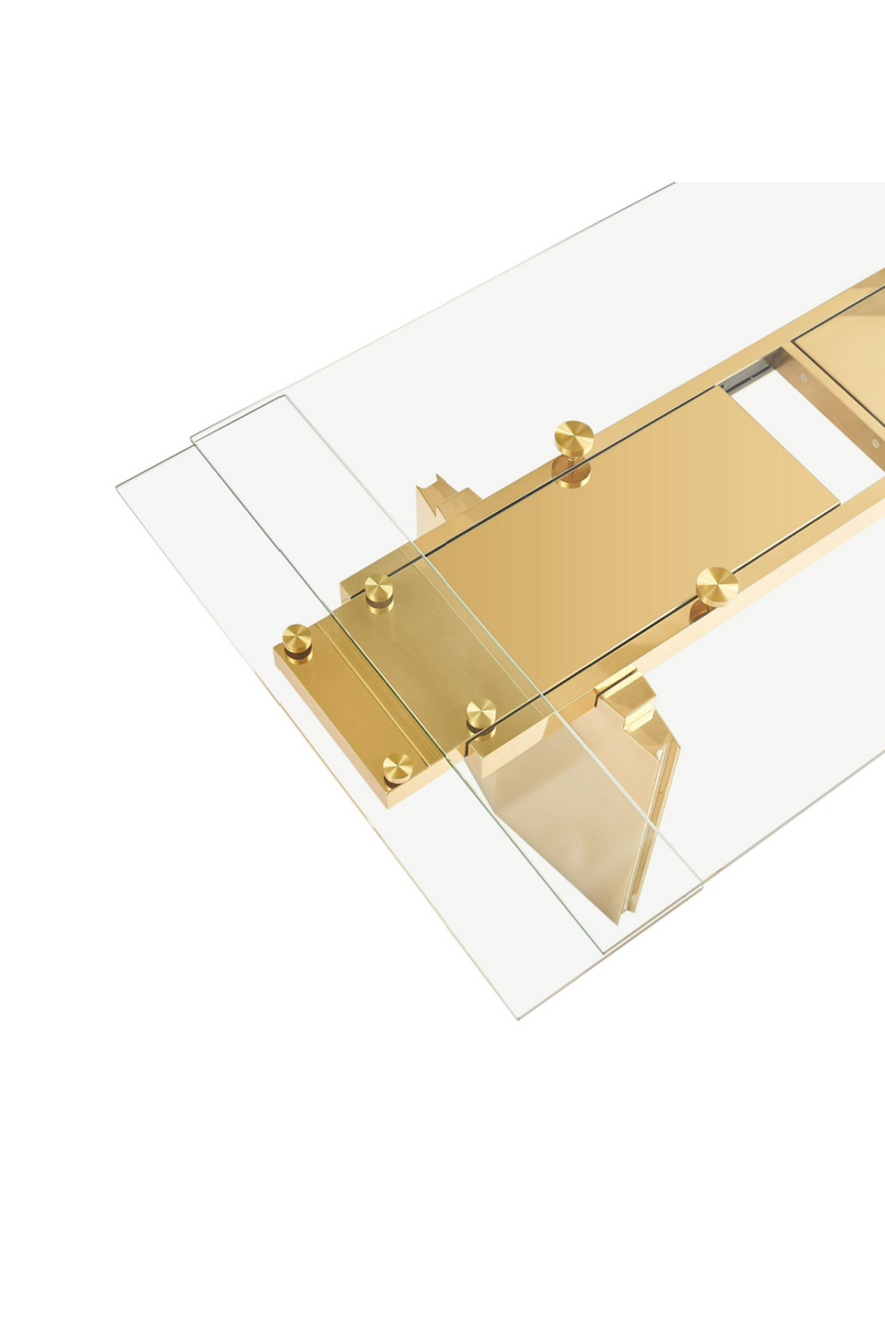 Glass Extendable Dining Table | OROA Modern Nassim | Oroatrade.com