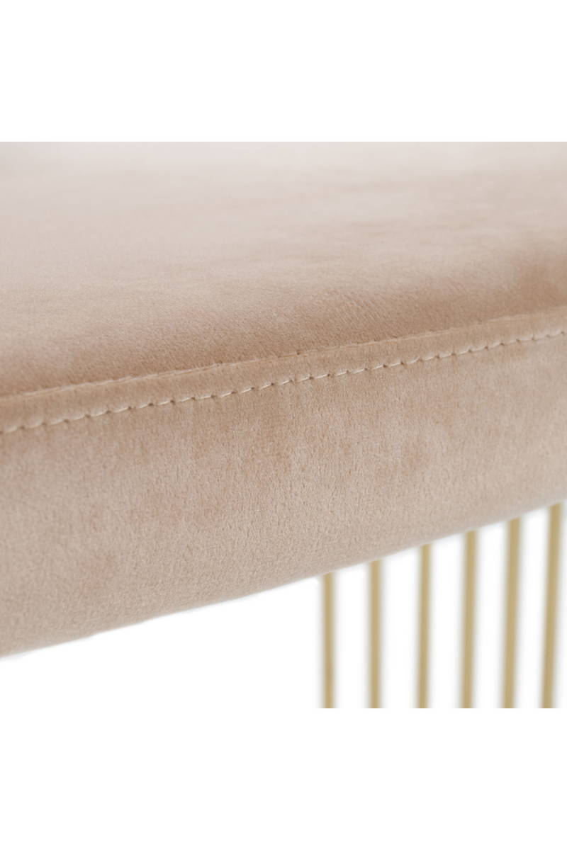 Velvet Curved Dining Chair | OROA Modern Linda