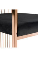 Velvet Curved Dining Chair | OROA Modern Linda