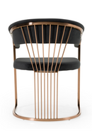 Velvet Curved Dining Chair | OROA Modern Linda