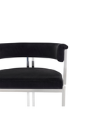 Black Velvet Counter Stool | OROA Modern Munith | Oroatrade.com