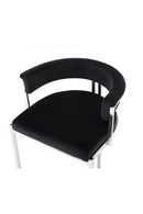 Black Velvet Counter Stool | OROA Modern Munith | Oroatrade.com